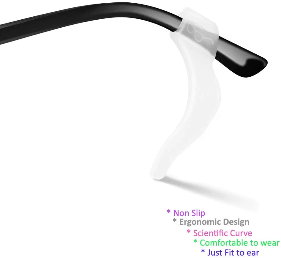 10 Pcs Anti-Slip Silicone Glasses Holder Hook - Image 4