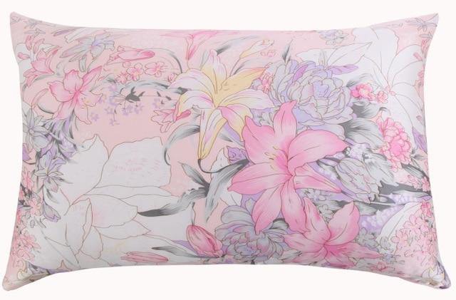 100% Nature Colorful Silk Colorful Pillowcases - Image 4