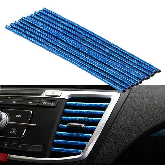10PCS DIY Car Air Outlet Decorative Strip - Image 6