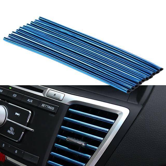 10PCS DIY Car Air Outlet Decorative Strip - Image 7