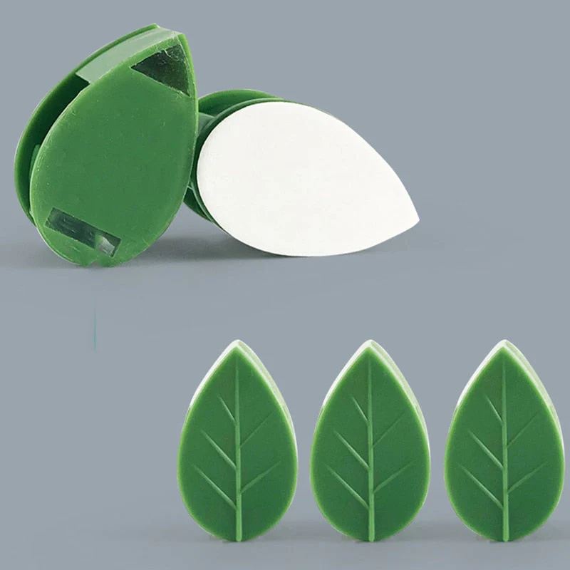 10pcs Leaf Shape Self-Adhesive Hook - Image 9