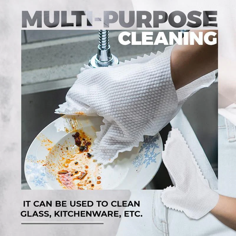 10Pcs Reusable Microfiber Dust Cleaning Gloves - Image 4