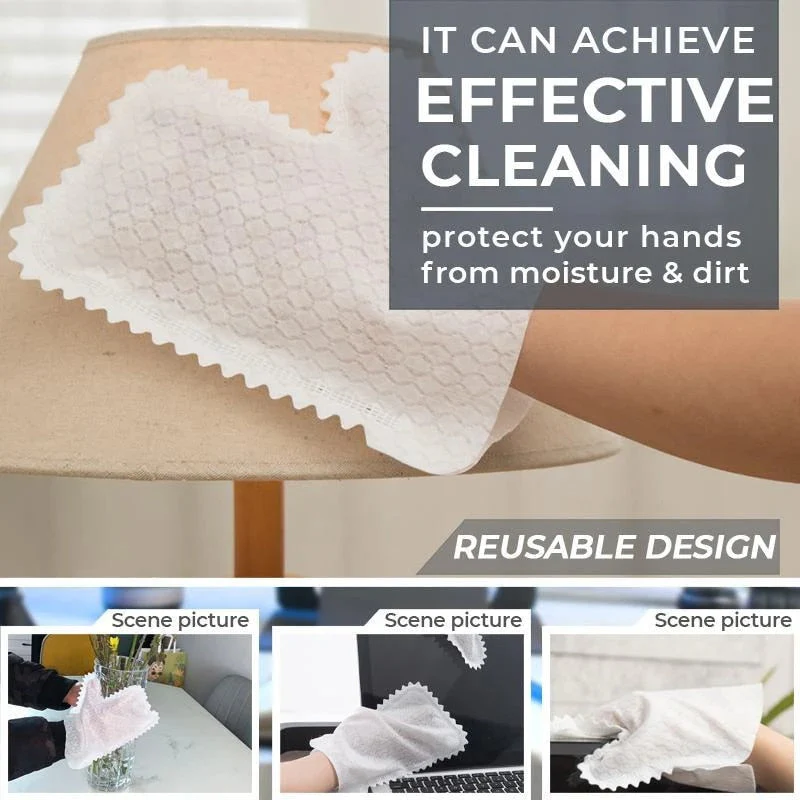 10Pcs Reusable Microfiber Dust Cleaning Gloves - Image 6