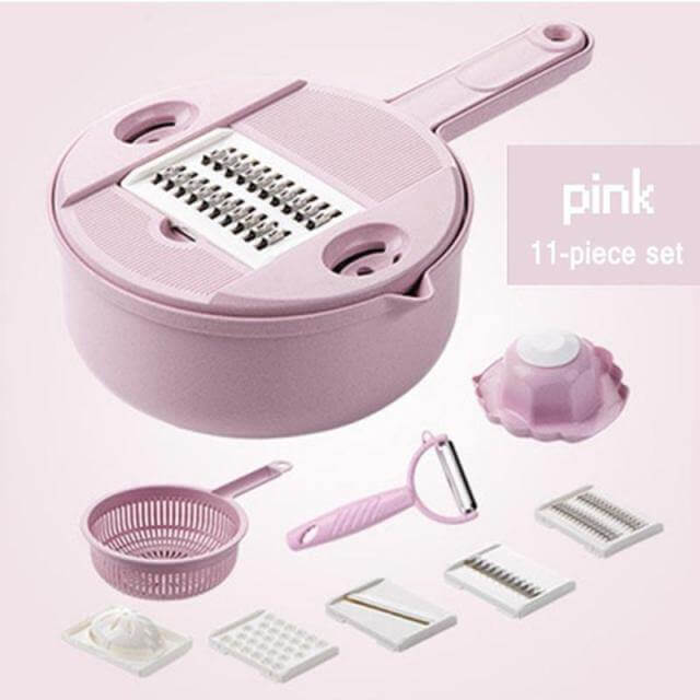 11pcs Multifunctional Stainless Steel Vegetable Slicer Kit - Image 6