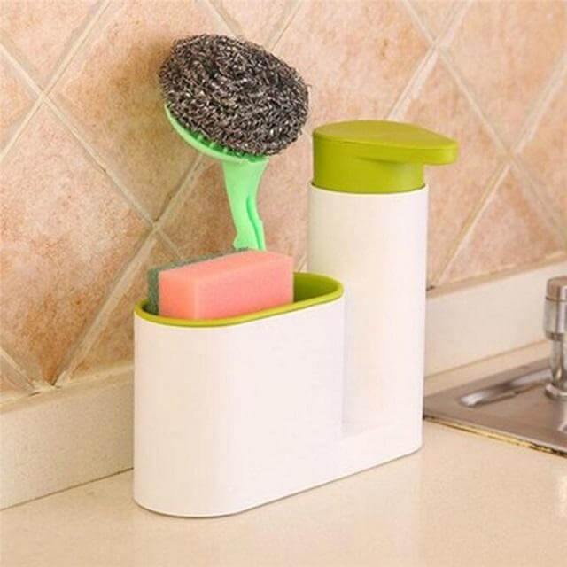 2 in 1 Smart Multifunctional Kitchen Rack Organizer - Image 2
