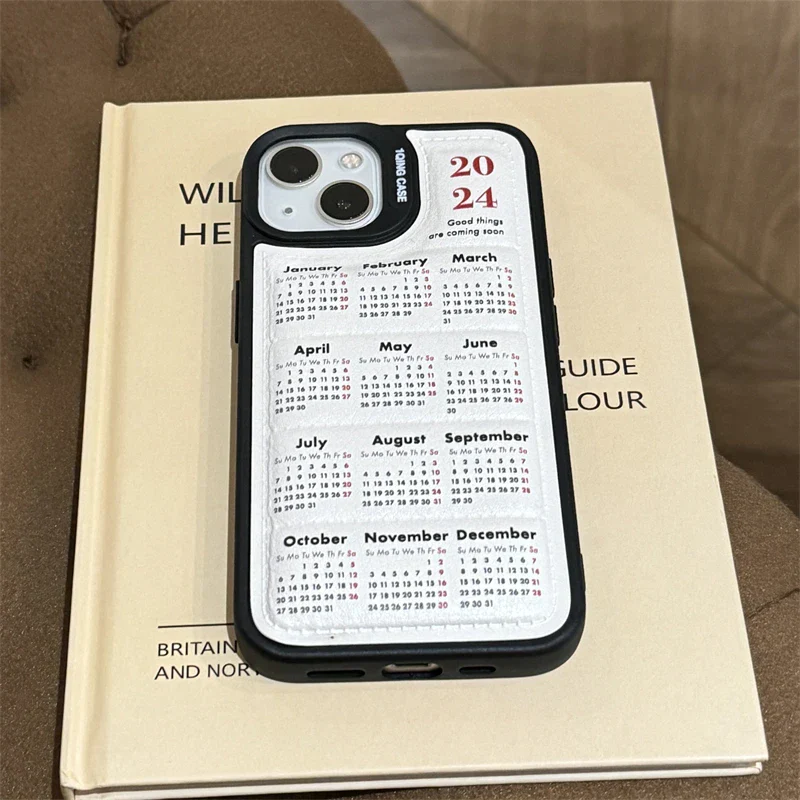 2024 Calendar Time Wrap iPhone Case - Image 5