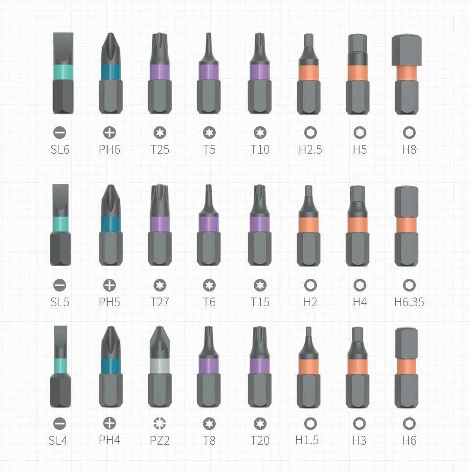24in1 Multi-purpose Modern Screwdriver Repair Tool Set - Image 3