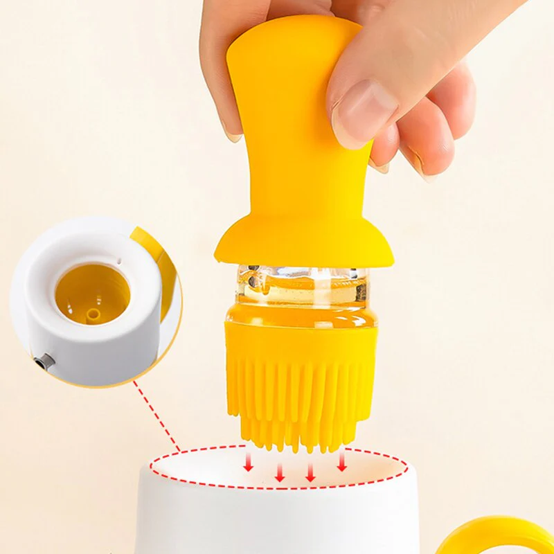 2in1 Easy Oil Dispenser Brush Bottle - Image 8