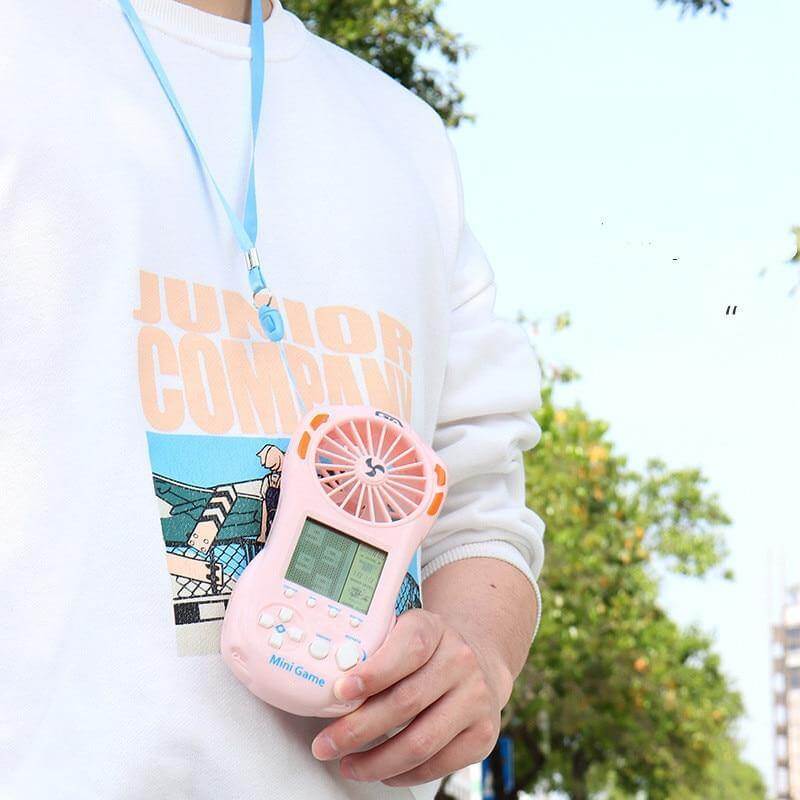 2in1 Portable Mini Game Console with Fan - Image 3