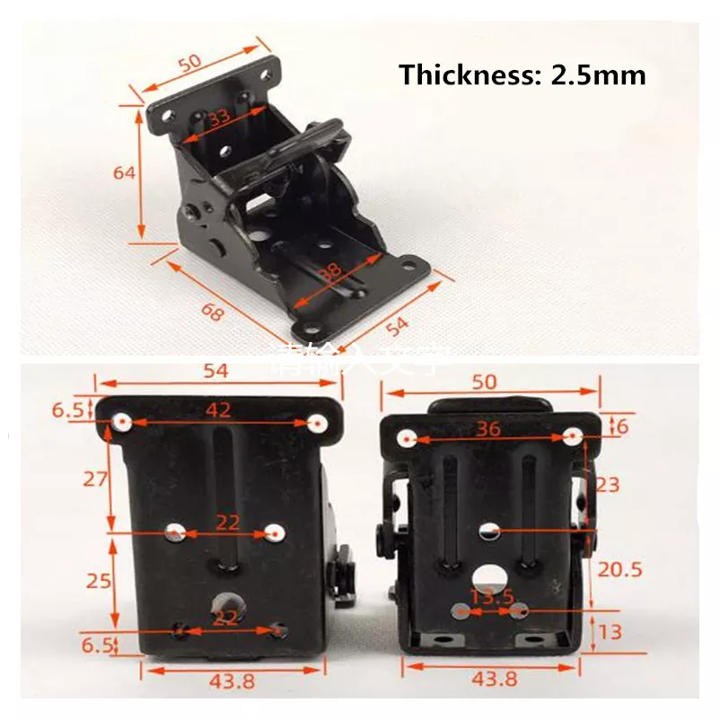 2Pcs Foldable Self-Locking Hinges - Image 10
