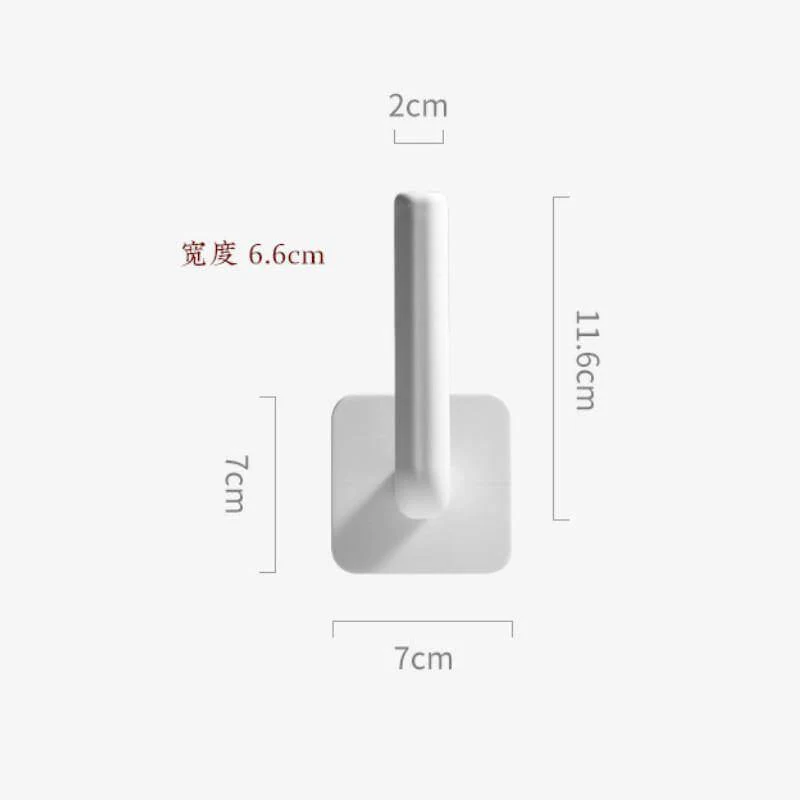 2pcs Multifunctional Smart Paper Holder Hooks - Image 20