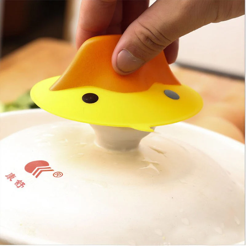 2Pcs Yellow Duck Potholder - Image 3