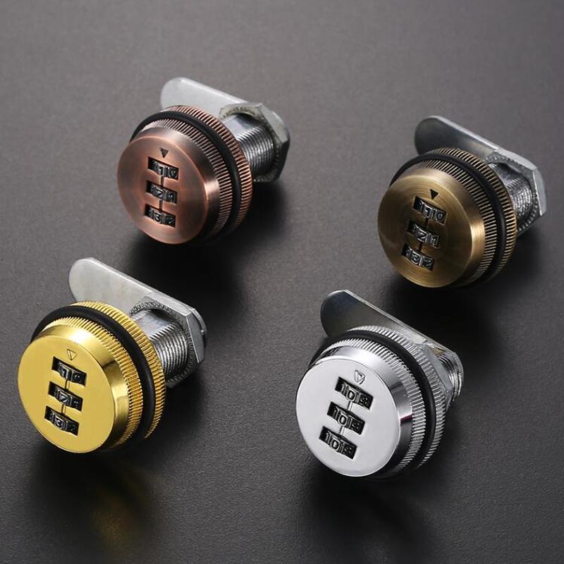3-Digit Mechanical Password Cabinet Lock - Image 3