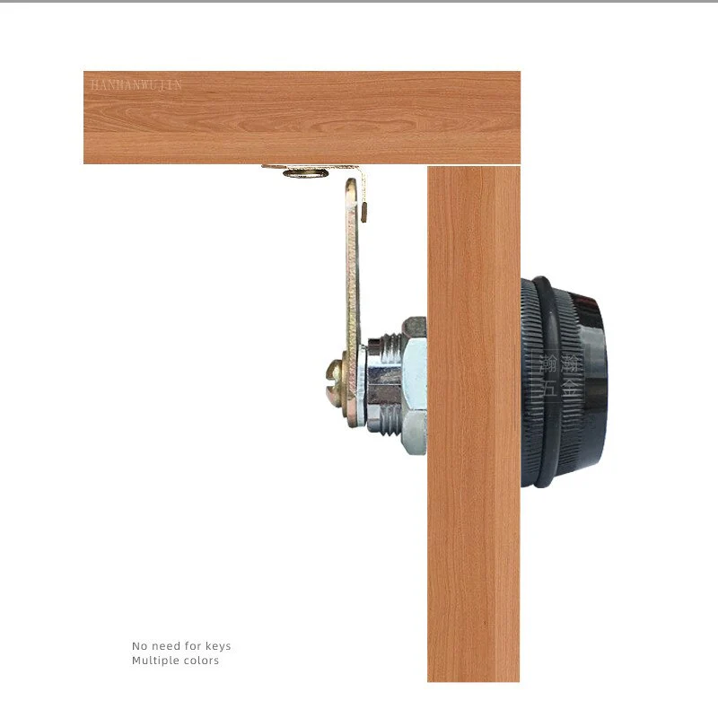 3-Digit Mechanical Password Cabinet Lock - Image 4