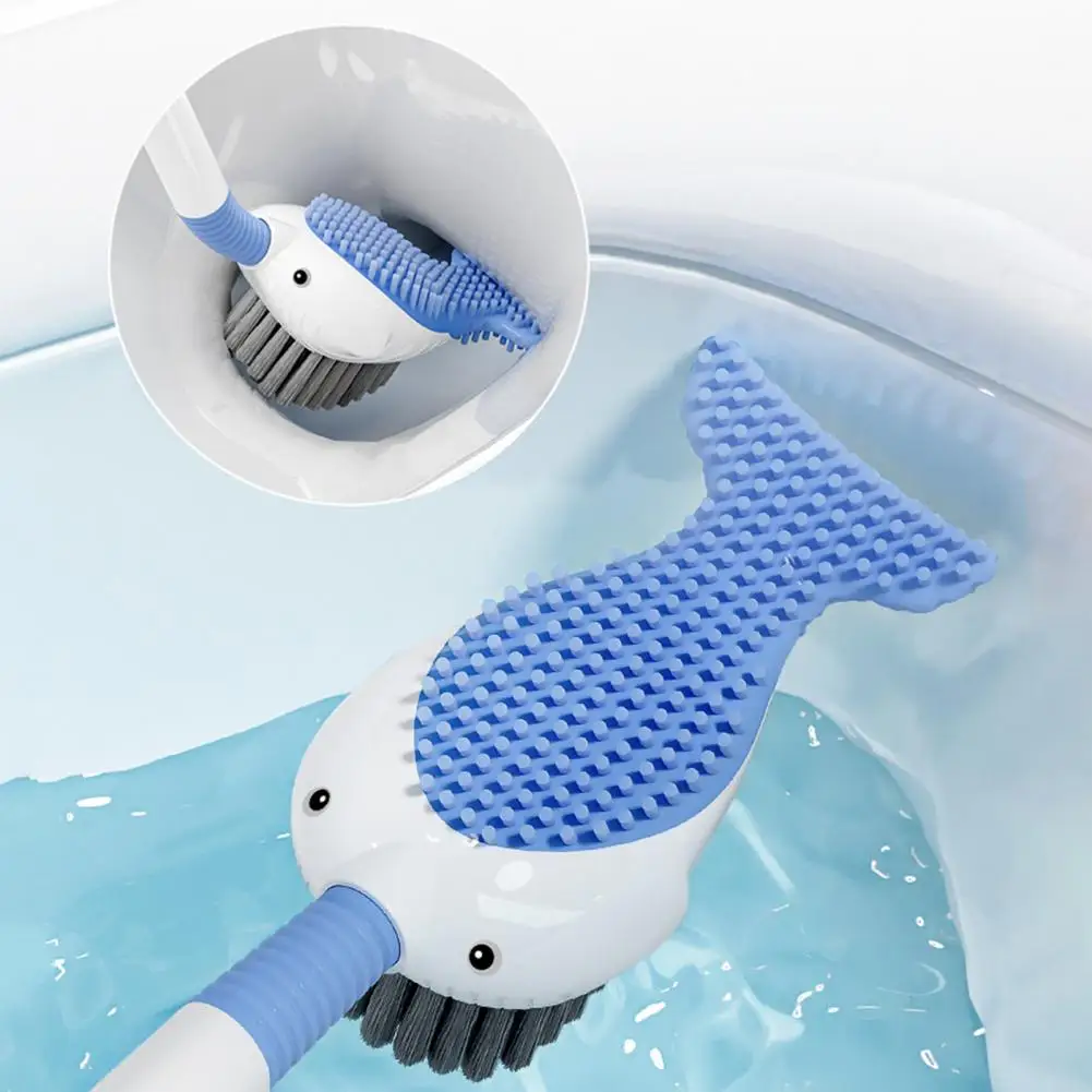 360 Degree Duck Shape Cleaning Toilet Brush - Image 3
