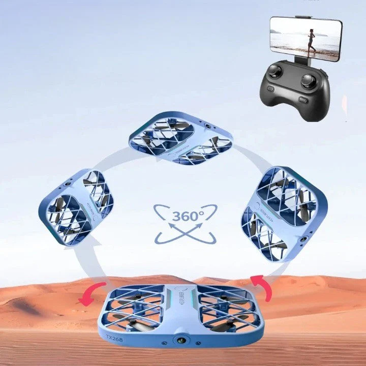 360 Degree Wifi Camera Flip Toy Drone - Image 9