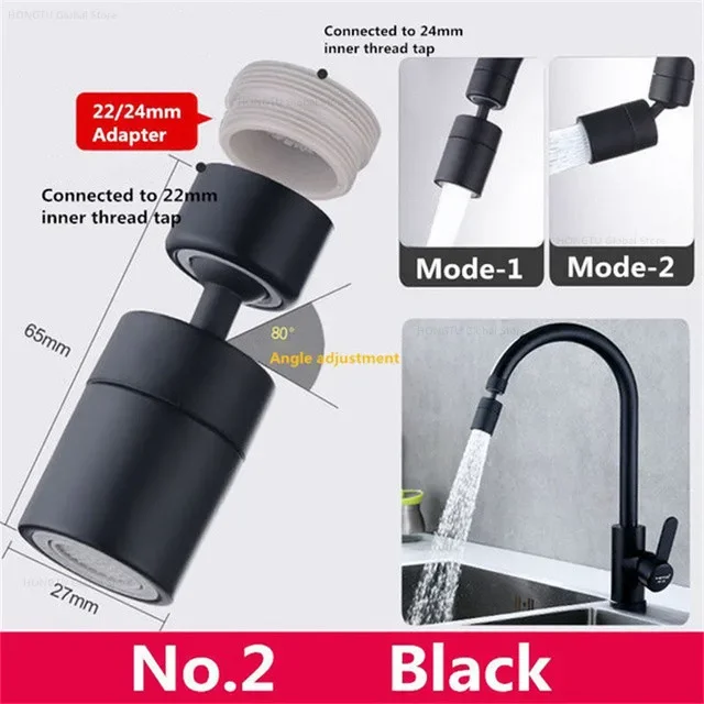 360° Flow Anti-Splash Faucet Extender - Image 7