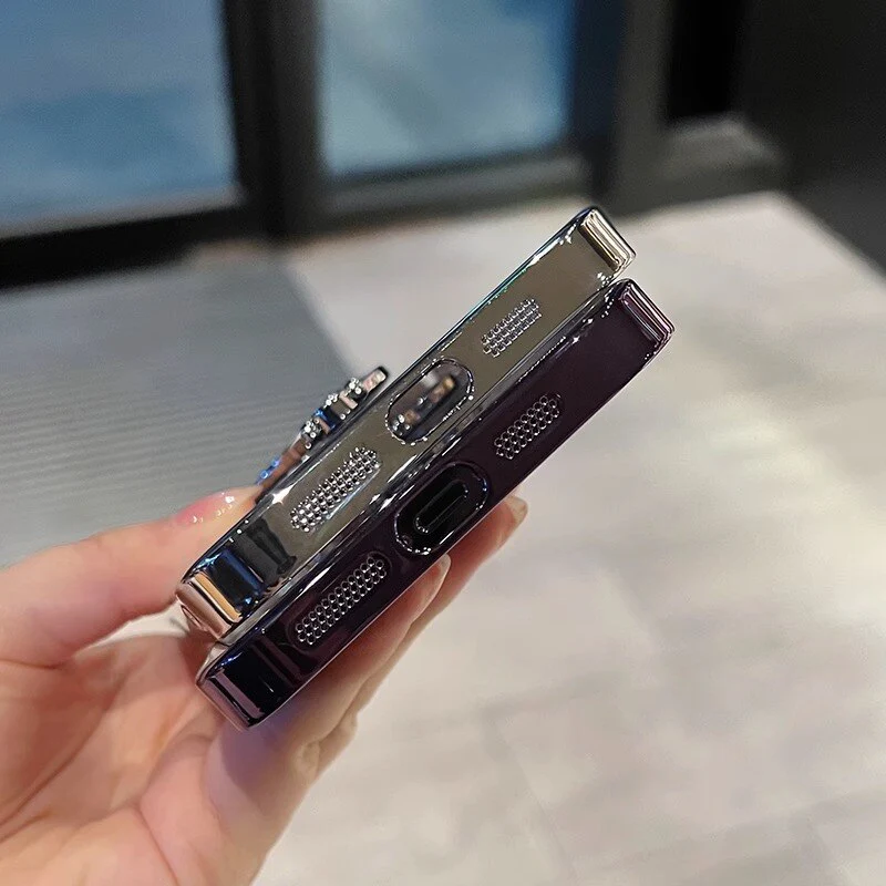 360 Rotating Transparent iPhone Holder Case - Image 11