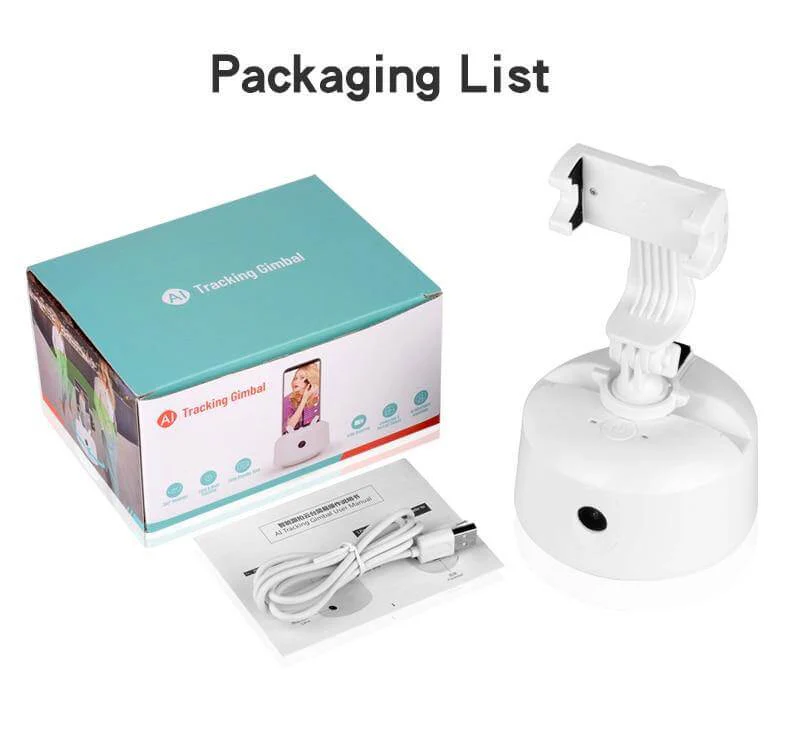 360 Rotation Face Tracking Smartphone Holder - Image 9
