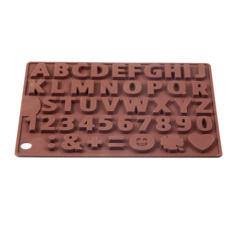 3D Alphabet Silicone DIY Chocolate Mold - Image 4