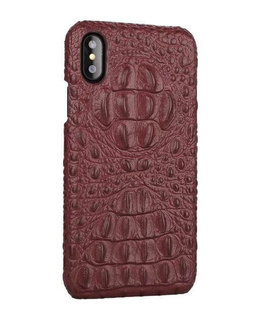 3D Crocodile genuine Leather Iphone Cases - Image 2