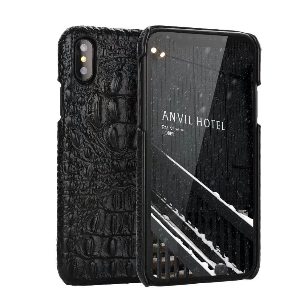 3D Crocodile genuine Leather Iphone Cases - Image 3