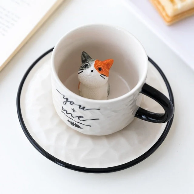 3D Cute Pet Ceramic Mug - Image 4