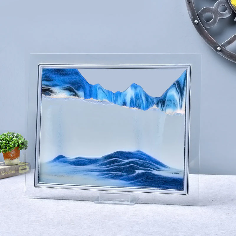 3D Glass Flow Sand Painting Frame - Image 7