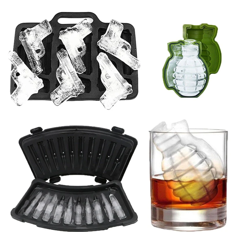 3D Gothic Skull Ice Cube Maker - Image 2