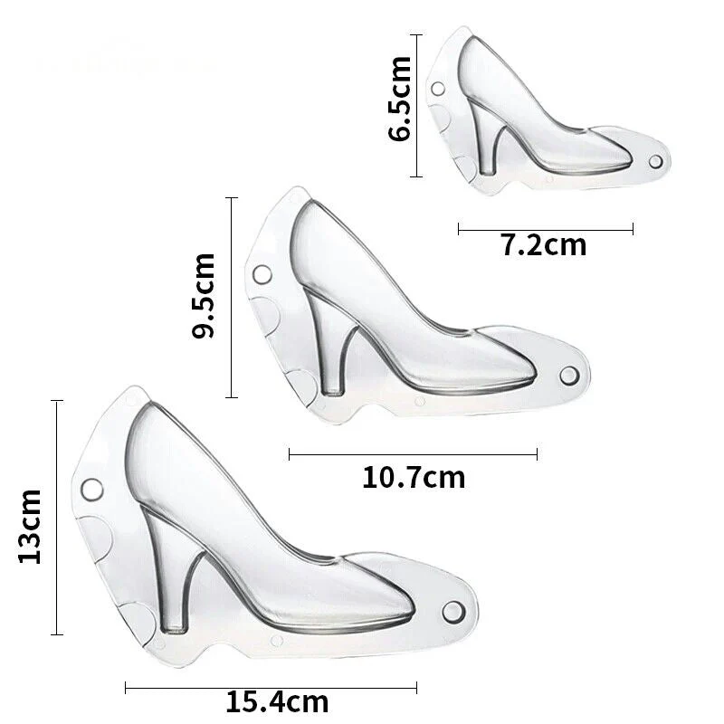 3D High Heel Shoe Chocolate Mold - Image 3