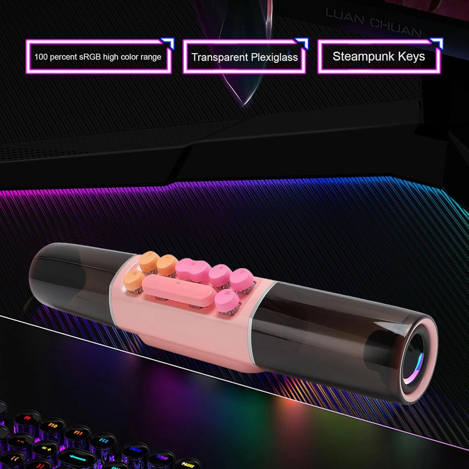 3D High-Power RGB Bluetooth Speaker - Image 2
