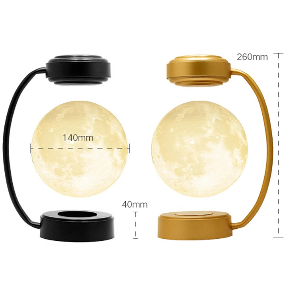 3D Magnetic Levitating Moon Night Lamp - Image 8