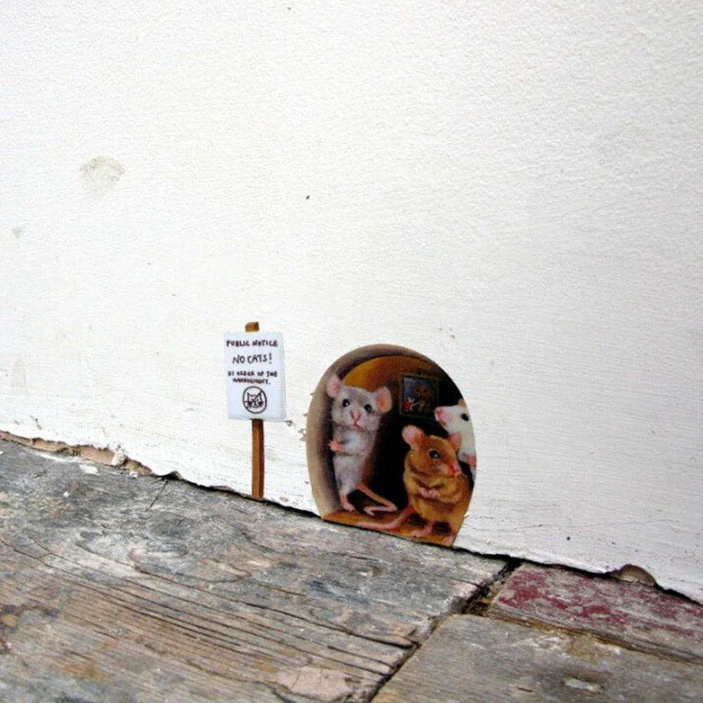 3D Mouse Hole Funny Wall Stickers - Image 11