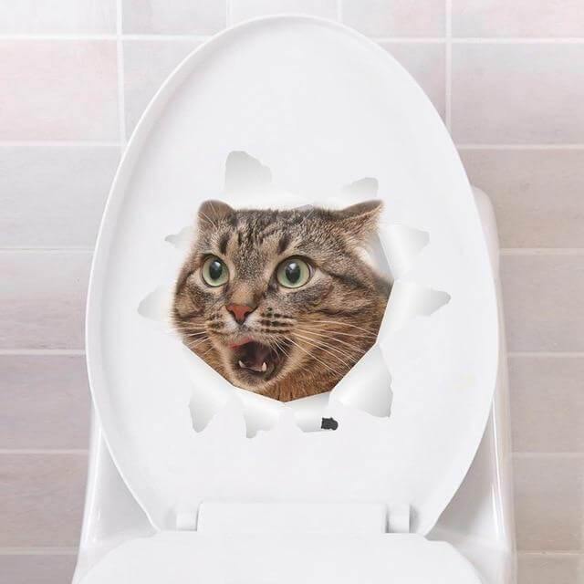 3D  Pet Wall and Bathroom Stickers - Image 24