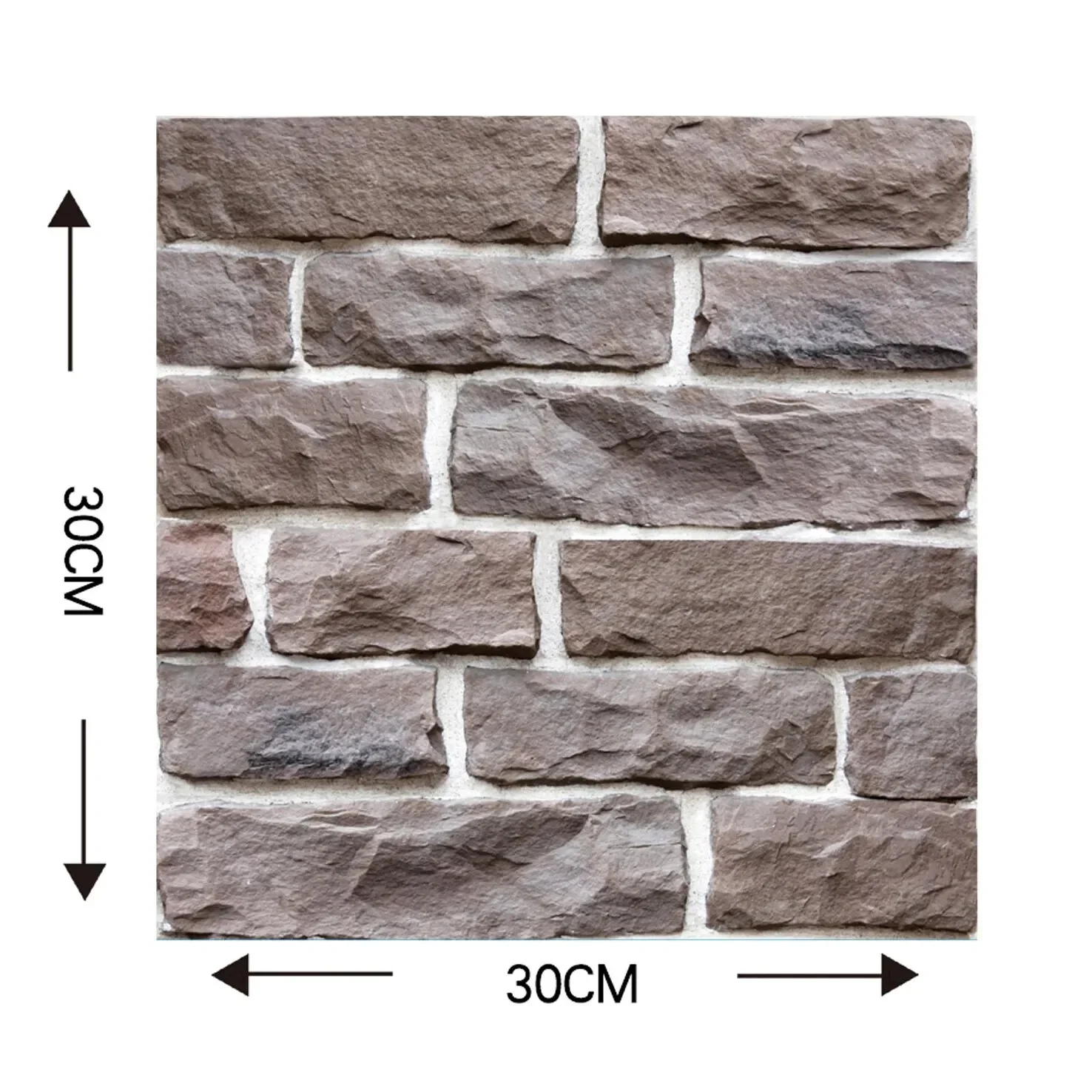 3D Wall Brick Pattern Decal - Image 16