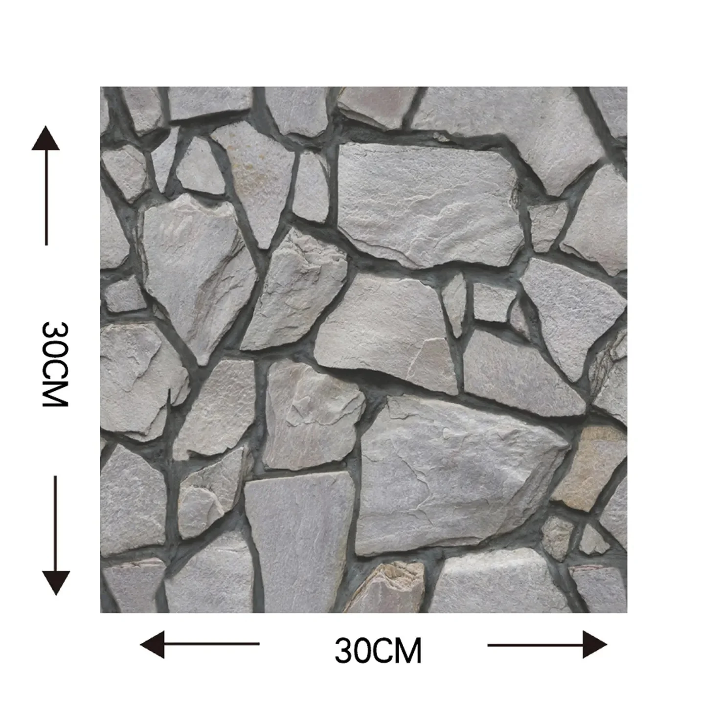 3D Wall Brick Pattern Decal - Image 22