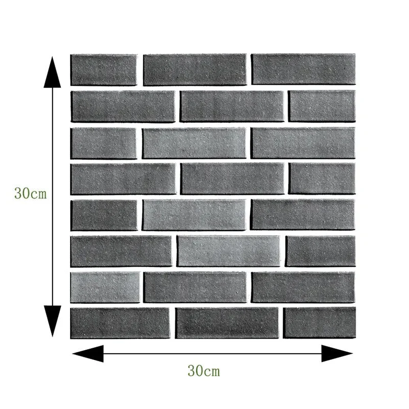 3D Wall Brick Pattern Decal - Image 25