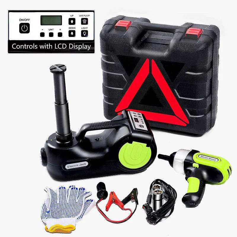 3in1 Car Hydraulic Auto Jack Lift Inflator Pump - Image 3