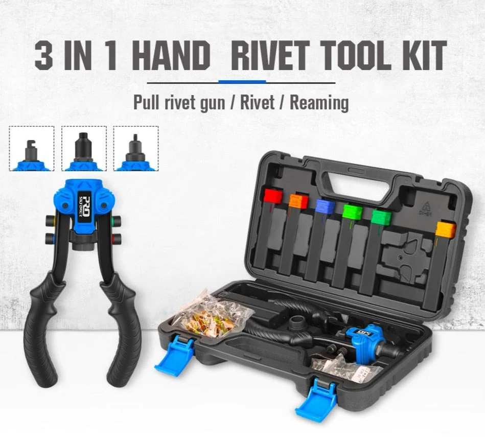 3in1 Hand Rivet Nut Tool Set - Image 11