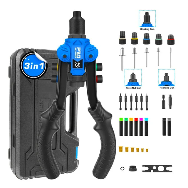 3in1 Hand Rivet Nut Tool Set - Image 13