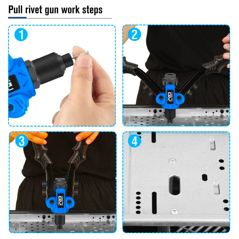 3in1 Hand Rivet Nut Tool Set - Image 4