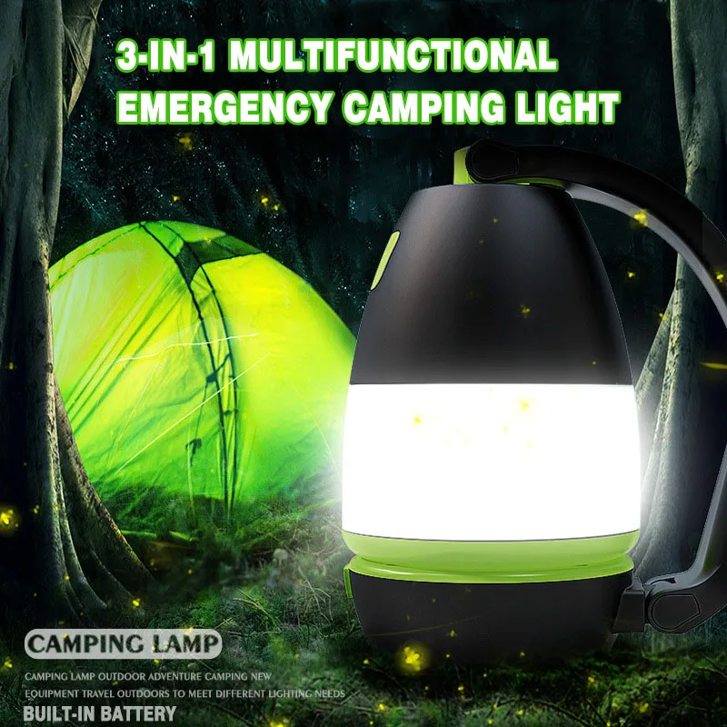 3in1 LED Outdoor Lantern Camping Lamp - Image 2