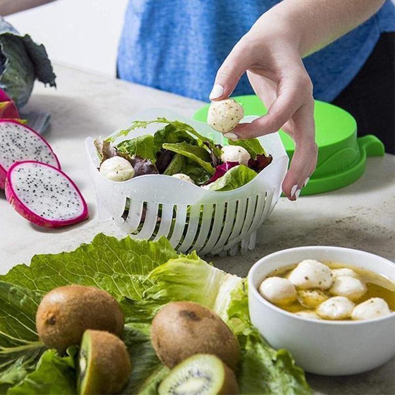 3in1 Vegetable Draining Cutter Basket - Image 5