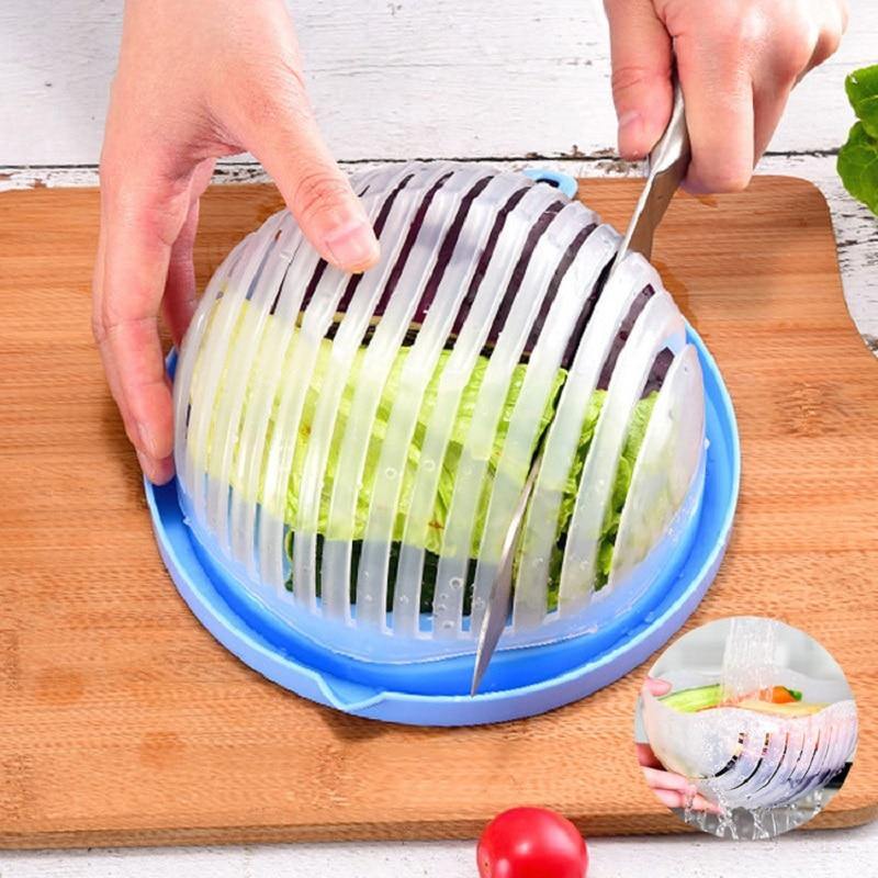 3in1 Vegetable Draining Cutter Basket - Image 7