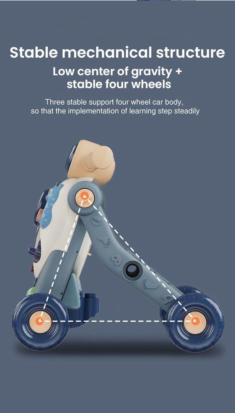 3in1 Walker Push Stable Baby Car - Image 2