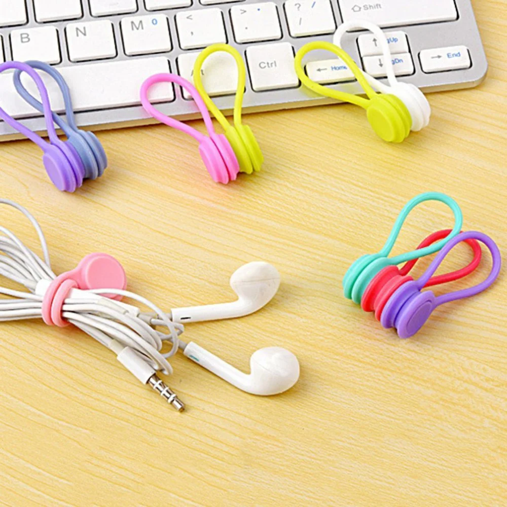3pcs Magnetic Earphone Cable Organizer - Image 5