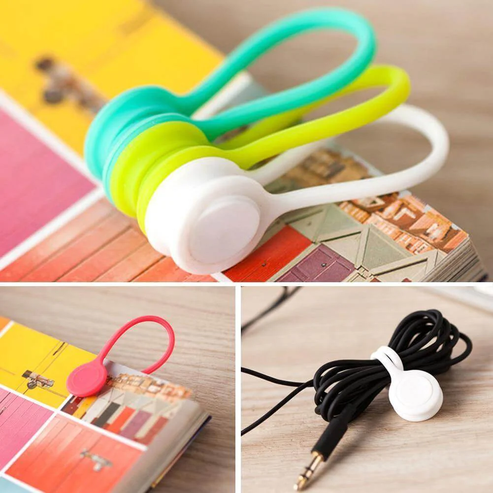 3pcs Magnetic Earphone Cable Organizer - Image 7