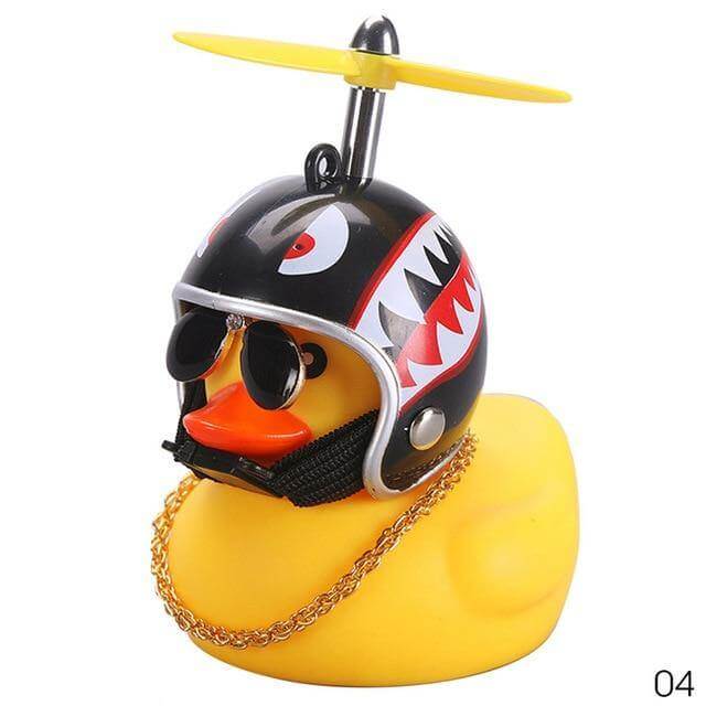 3pcs Mission Serious Car Duck with Helmet - Image 13