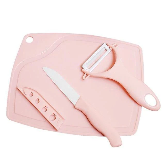 3pcs Pastel Chopping Kitchen Set - Image 3