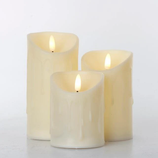 3pcs Remote Control LED Flameless Candle - Image 6